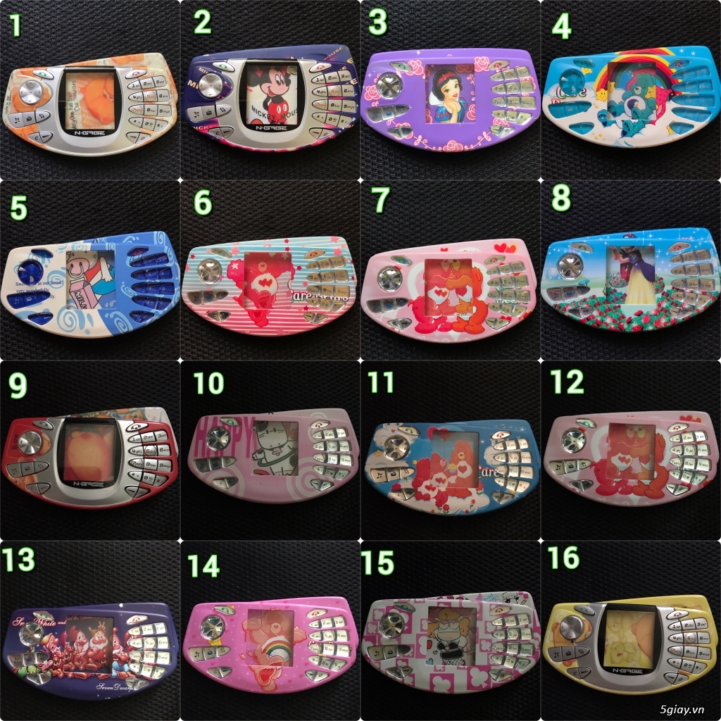 Chuyên Phụ Kiện Nokia N-gage QD,Ngage Classic và Vỏ phím hoạt hình Nokia đời cổ - 5