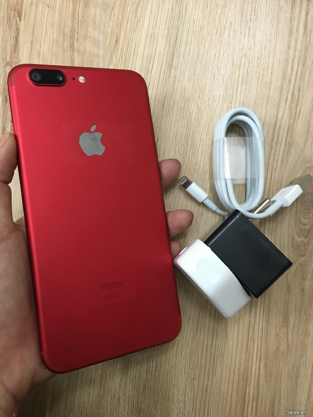 Iphone 7Plus màu đỏ độ vỏ - 5