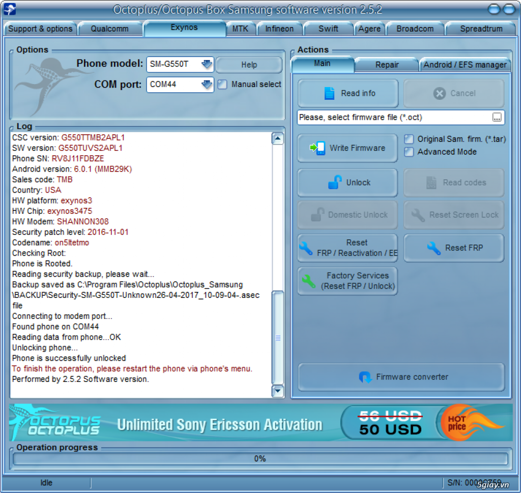 Dịch vụ Unlock - Mua code - Mở mạng iPhone - Android giá rẻ
