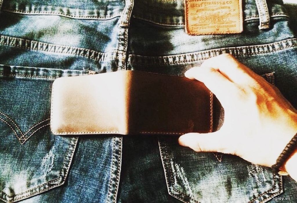 Ví da nam handmade - 1