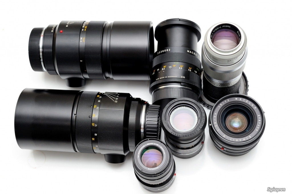 Lester A DINE 105mm/2.8 Macro,Leica R 50/2,180/2.8,250/4,Leica M 50/2,90/4,90/2.8,50/1.5 - 12