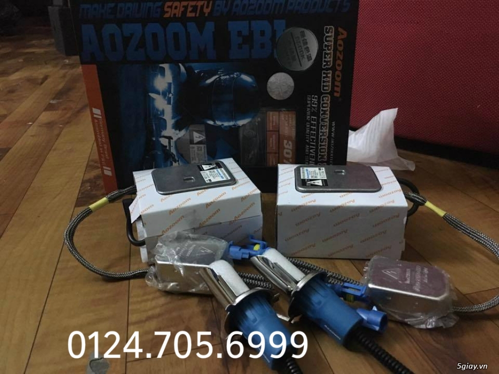 Phân phối số lượng đèn xenon chính hãng Aozoom bảo hành 3 năm