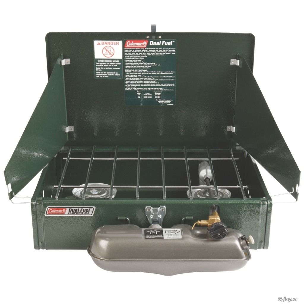 Bếp đôi dã ngoại Coleman GUIDE SERIES® 424. Made in USA.