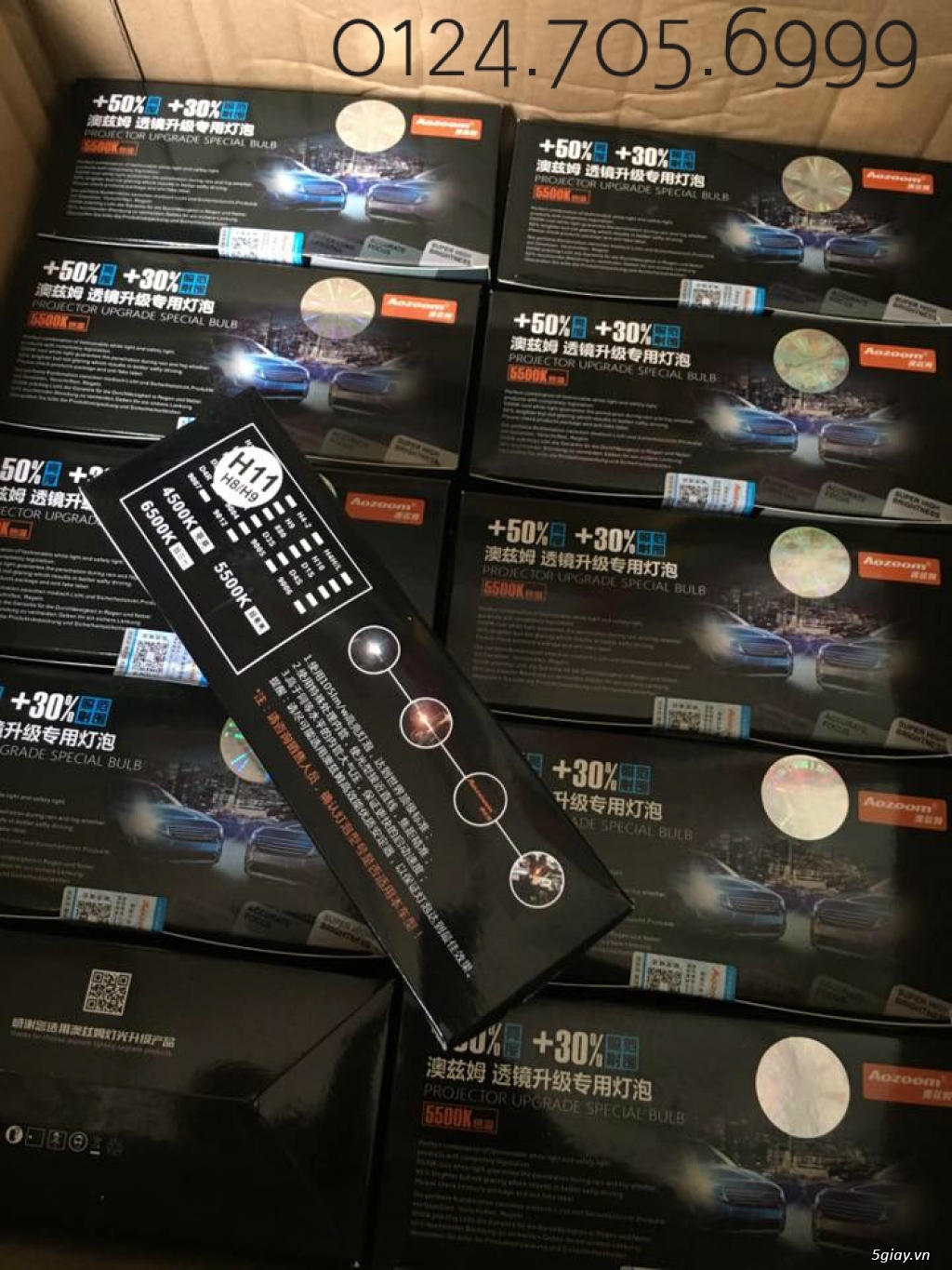 Phân phối số lượng đèn xenon chính hãng Aozoom bảo hành 3 năm - 1