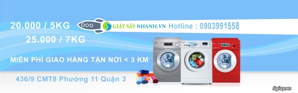 GiatSayNhanh - Giặt Sấy, Giặt Ủi, Giặt Hấp, Giặt Gấu Bông Hồ Chí Minh