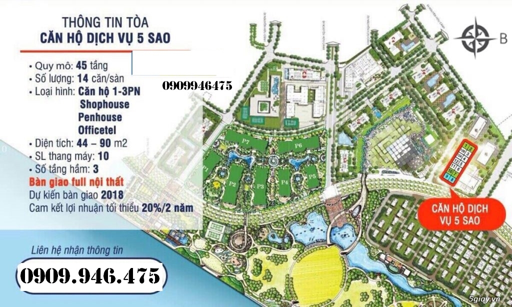 CƠ HỘI ĐẦU TƯ CĂN HỘ CAM KẾT SINH LỜI 20% - CHỦ ĐẦU TƯ VINGROUP - 1