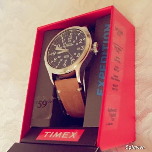 Đồng hồ Nam Timex Expedition Scout Leather Watch - TW4B01800JT - 3