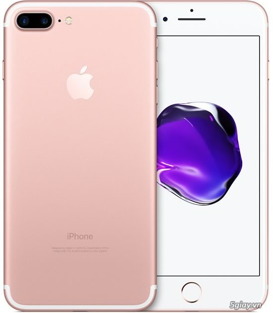 IPhone 7plus, 128gb, màu hồng, 22tr
