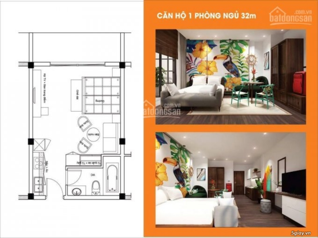 Căn Hộ Nghỉ Dưỡng - Tặng Nội Thất 4 sao - 4