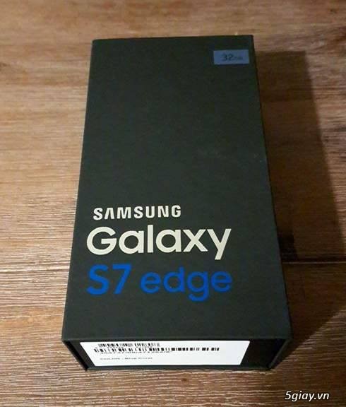 Galaxy S7 Edge Blue 32 GB 100% new SSVN