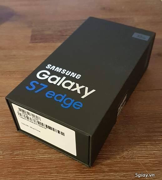Galaxy S7 Edge Blue 32 GB 100% new SSVN - 1