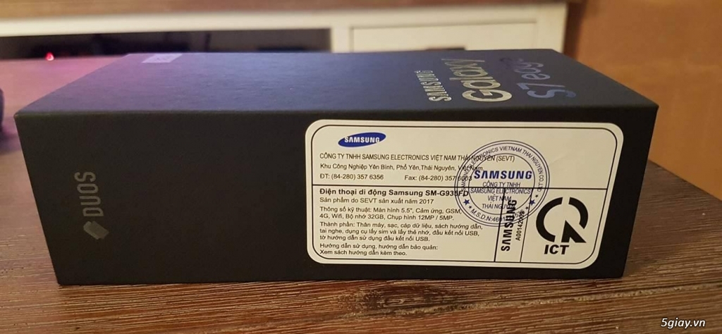 Galaxy S7 Edge Blue 32 GB 100% new SSVN - 2