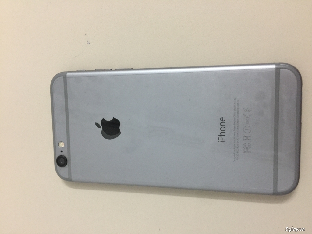 iphone 6 gray 64gb quốc tế máy zin đep 98% - 2