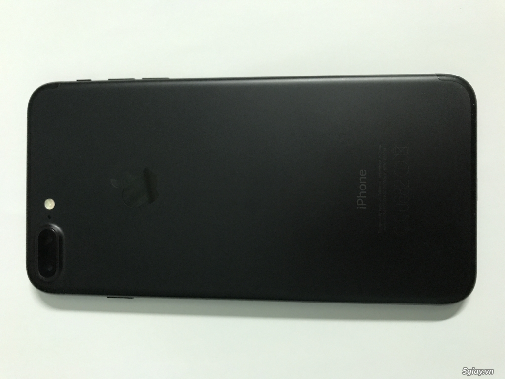 iPhone 7 plus 128gb đen nhám, mua fptshop, bảo hành 17/1/2018