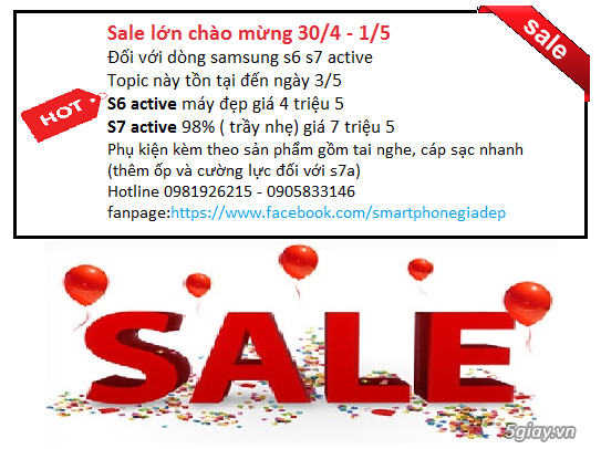 S7 active - S6 active Full màu