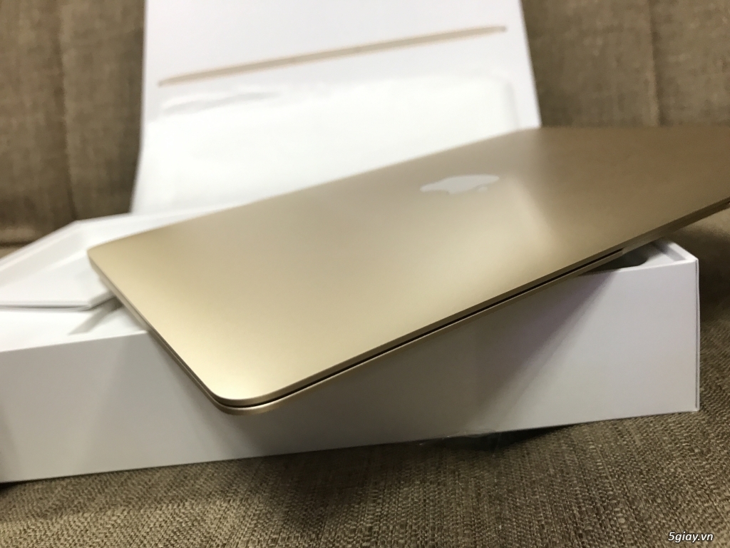 New Macbook 2016 MLHE2 Gold , Like new, Fullbox, Tặng Case bảo vệ - 3