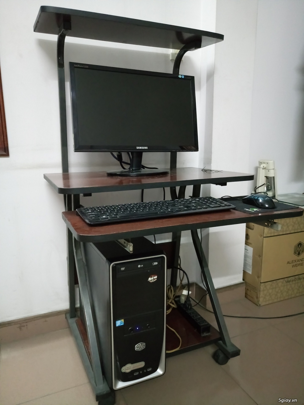 Bán máy PC gồm: màn hình, máy, bàn phím, chuột - 2