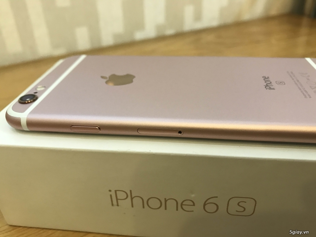 HCM - Iphone 6s 64GB Pink - con gái xài, vừa mới hết bảo hành. - 1