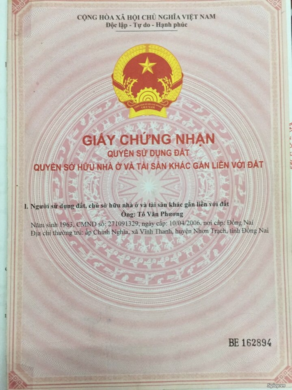 Cần tiền bán Đất Nhơn Trạch- Đồng Nai - 3