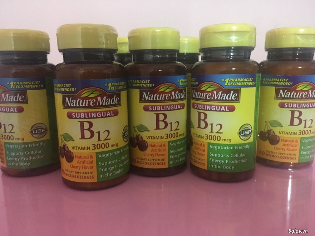 Vitamin B12 Nature Made® 3000 mcg của Mỹ - 1