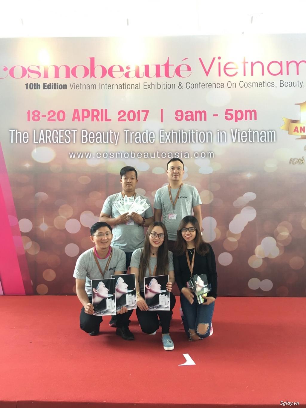 Mặt Nạ Tơ Tằm Tham Gia Triển Lãm Quốc Tế Cosmobeauté Vietnam 2017