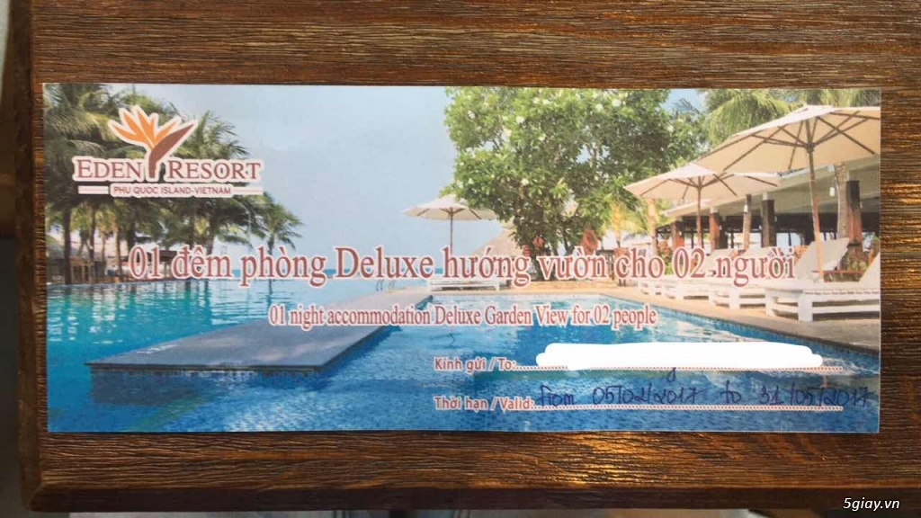 Voucher Phú Quốc Resort 4 sao- giá rẻ