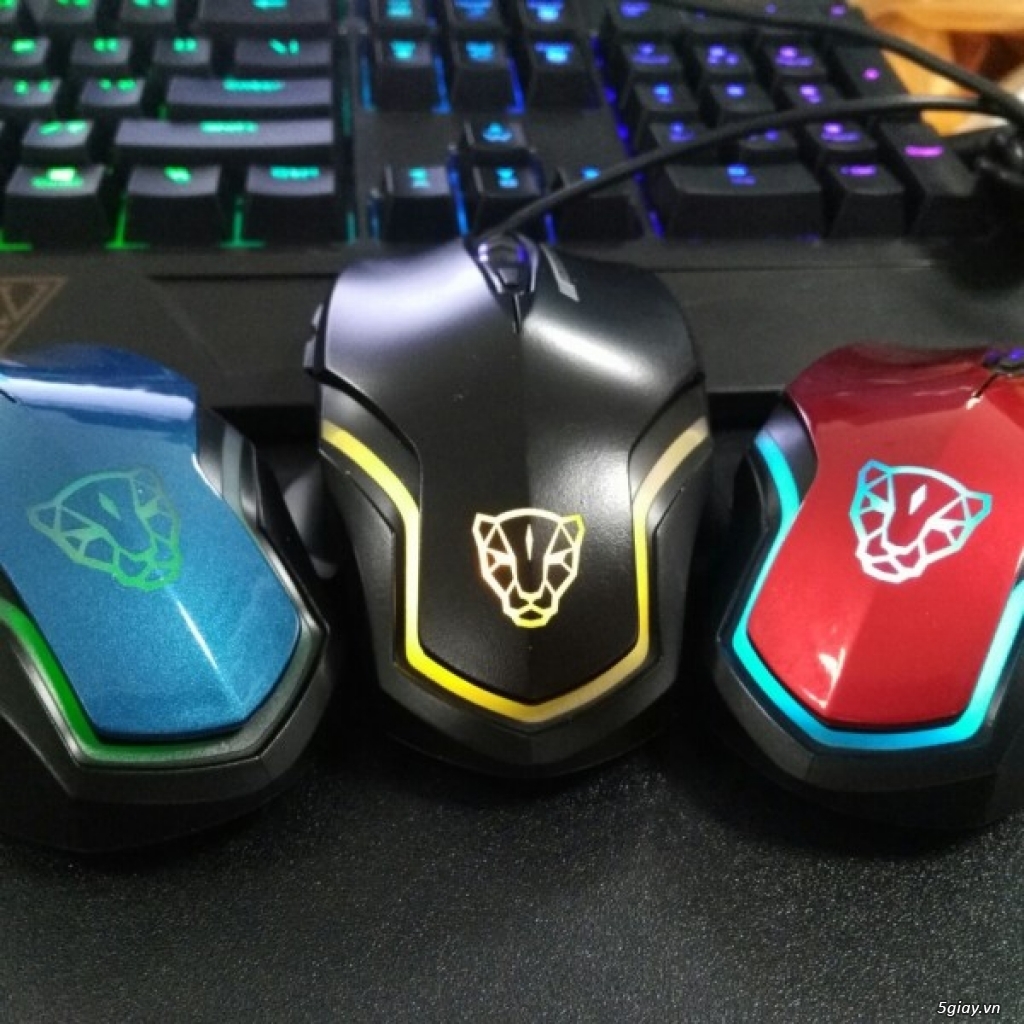 Xả hàng 33 chuột Motospeed F60 led RGB (full màu)