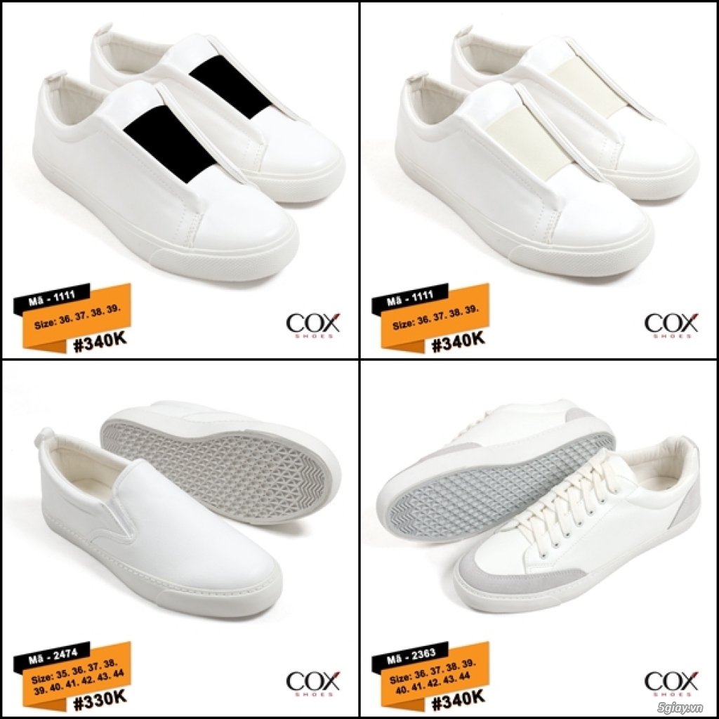 [COX - QUẬN 3] - Chuyên giày sneaker, slip-on Made in VN. #320k #340k - 1