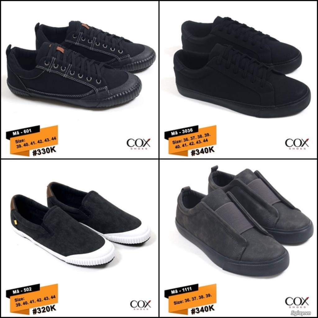 [COX - QUẬN 3] - Chuyên giày sneaker, slip-on Made in VN. #320k #340k - 4
