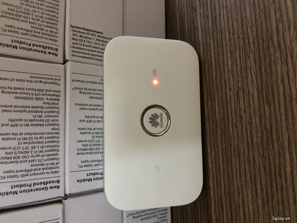 Phân Phối phát wifi chuẩn 4G huawei E5573 - 3