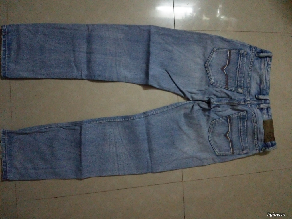 Áo khoác Diesel bomer jacket và vài cái quần jean hiệu ông địa - 8