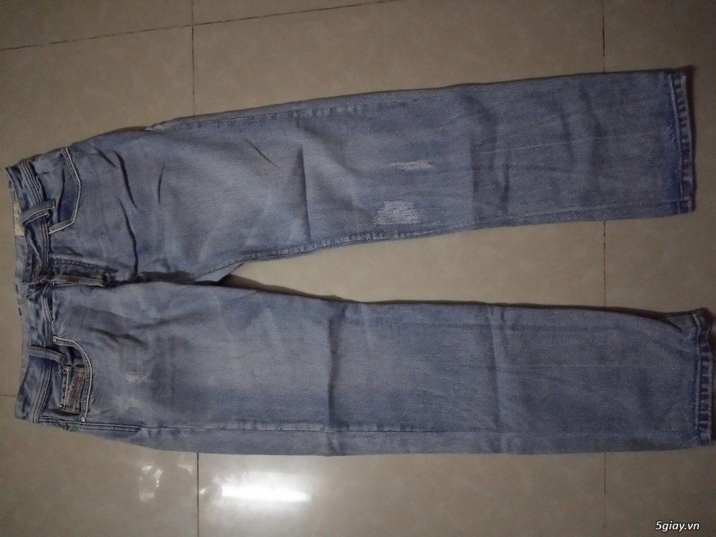 Áo khoác Diesel bomer jacket và vài cái quần jean hiệu ông địa - 4