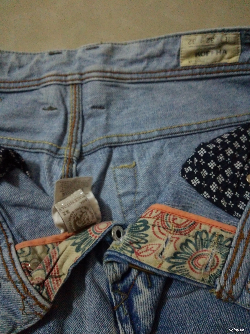 Áo khoác Diesel bomer jacket và vài cái quần jean hiệu ông địa - 7