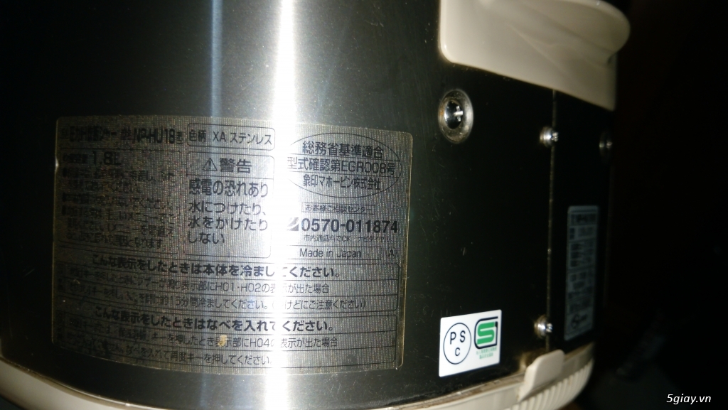 Nồi IH cao tần Nhật Jojirushi 1 lit 8 có áp suất nấu cơm cực ngon - 3