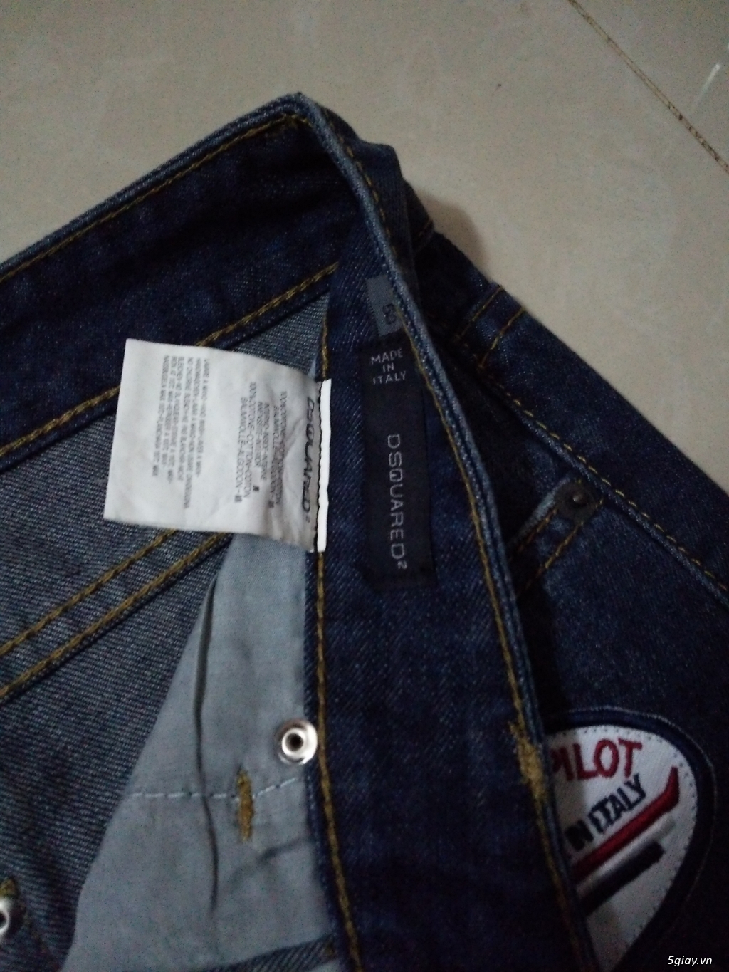 Áo khoác Diesel bomer jacket và vài cái quần jean hiệu ông địa - 21