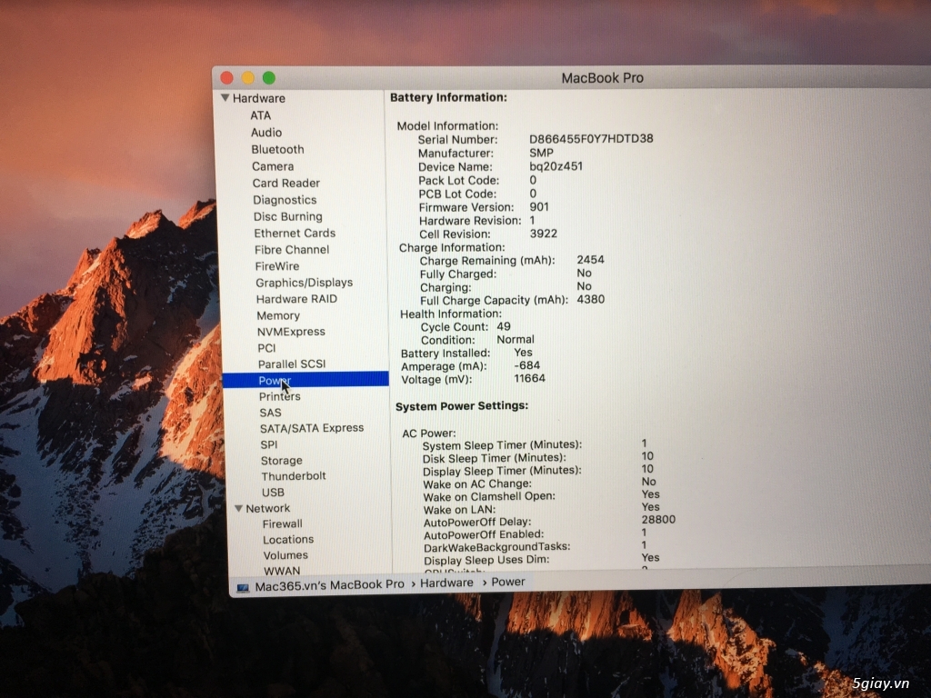 Macbook Pro 13 Late 2016 Touch Bar - OPTION - 1