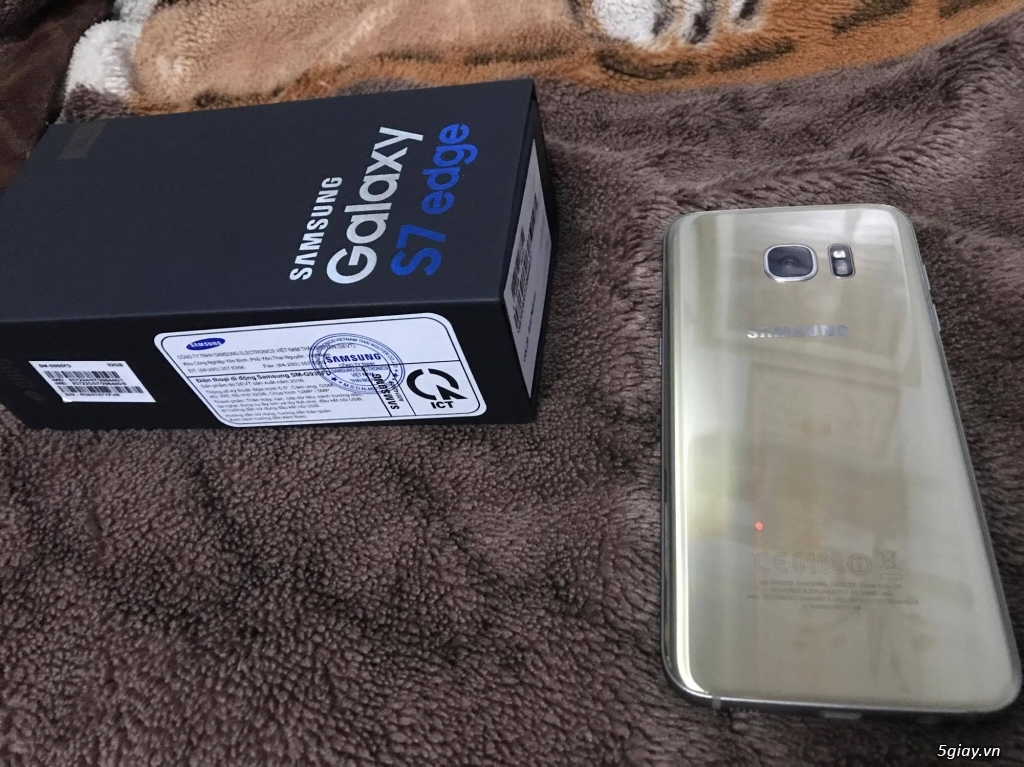 Galaxy S7E Gold 99%, máy Cty còn bảo hành SSVN.
