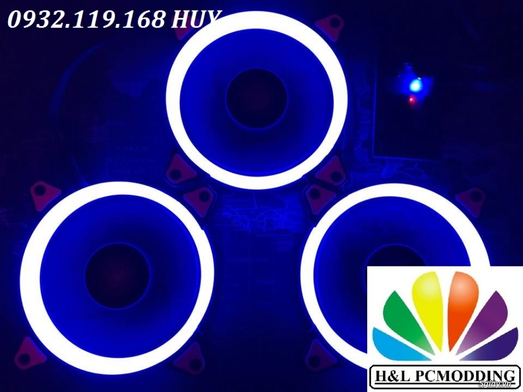 Chuyên bán case PC Gamer, đồ MOD PC, Fan LED (RGB) 12cm, dây LED case - 28