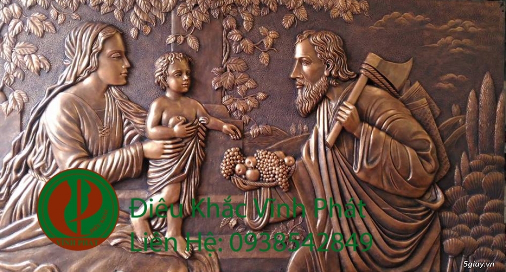 Phù điêu đẹp, phù điêu công giáo, phù điêu phật giáo, phù điêu giá rẻ - 4