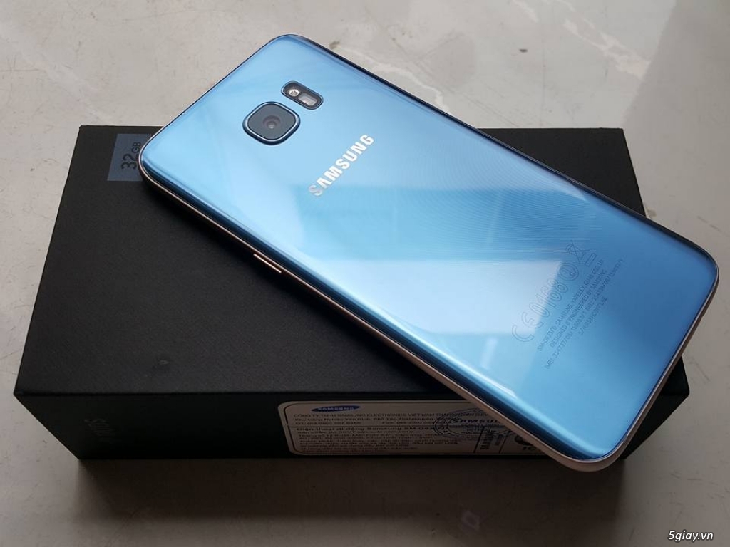 Cần bán s7 edge blue coal chính hãng samsung viêt nam