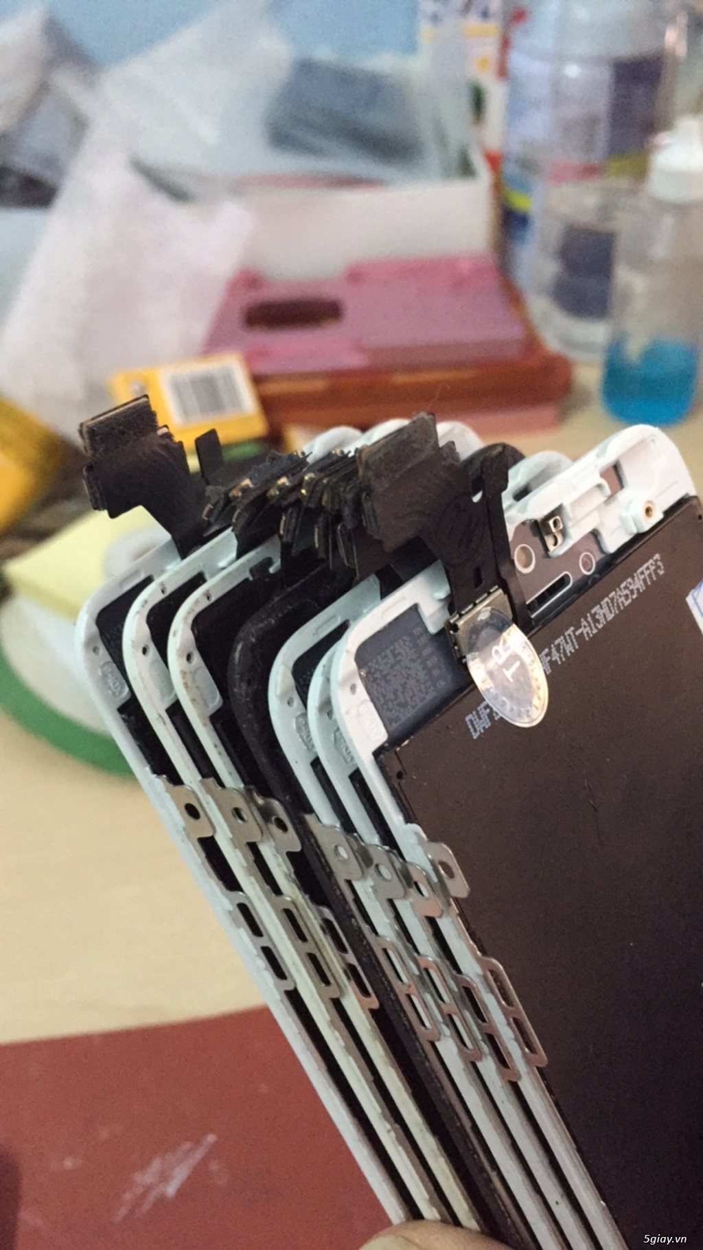 Màn hình iphone 5 zin ép kính