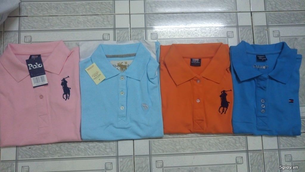 thanh lý áo thun các loại: burberry, polo, abercrombie, tonny... - 3