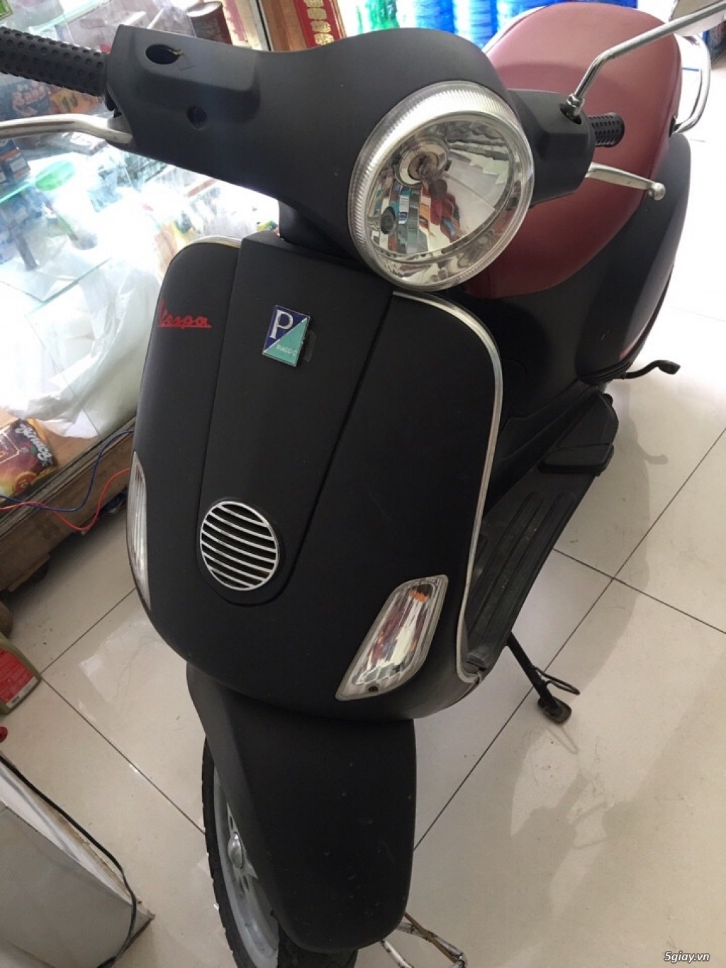 Bán vespa 150 ý màu vàng - 3