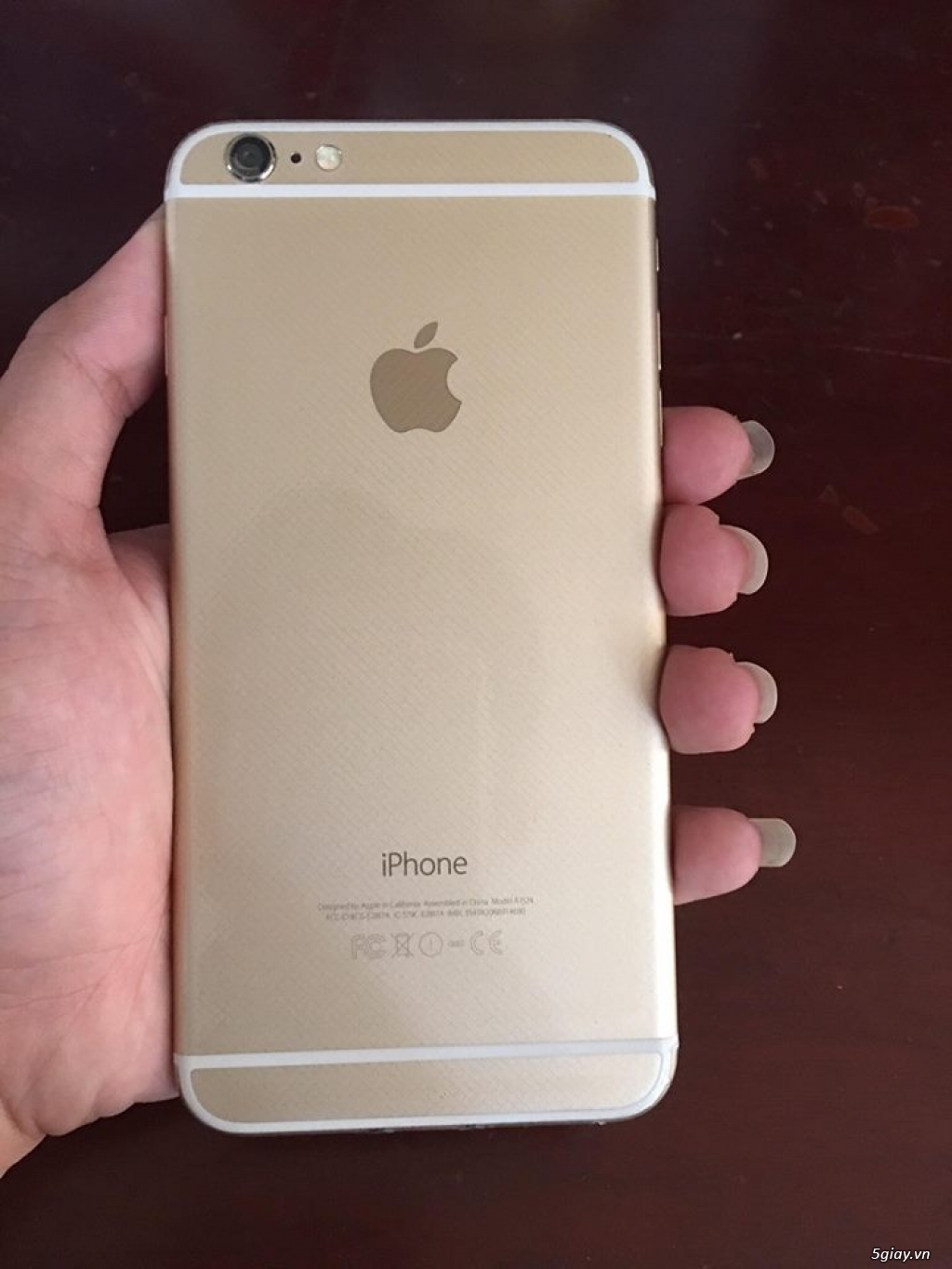 Iphone 6 plus Gold hàng Mỹ máy zin like new 99% (full phụ kiện)