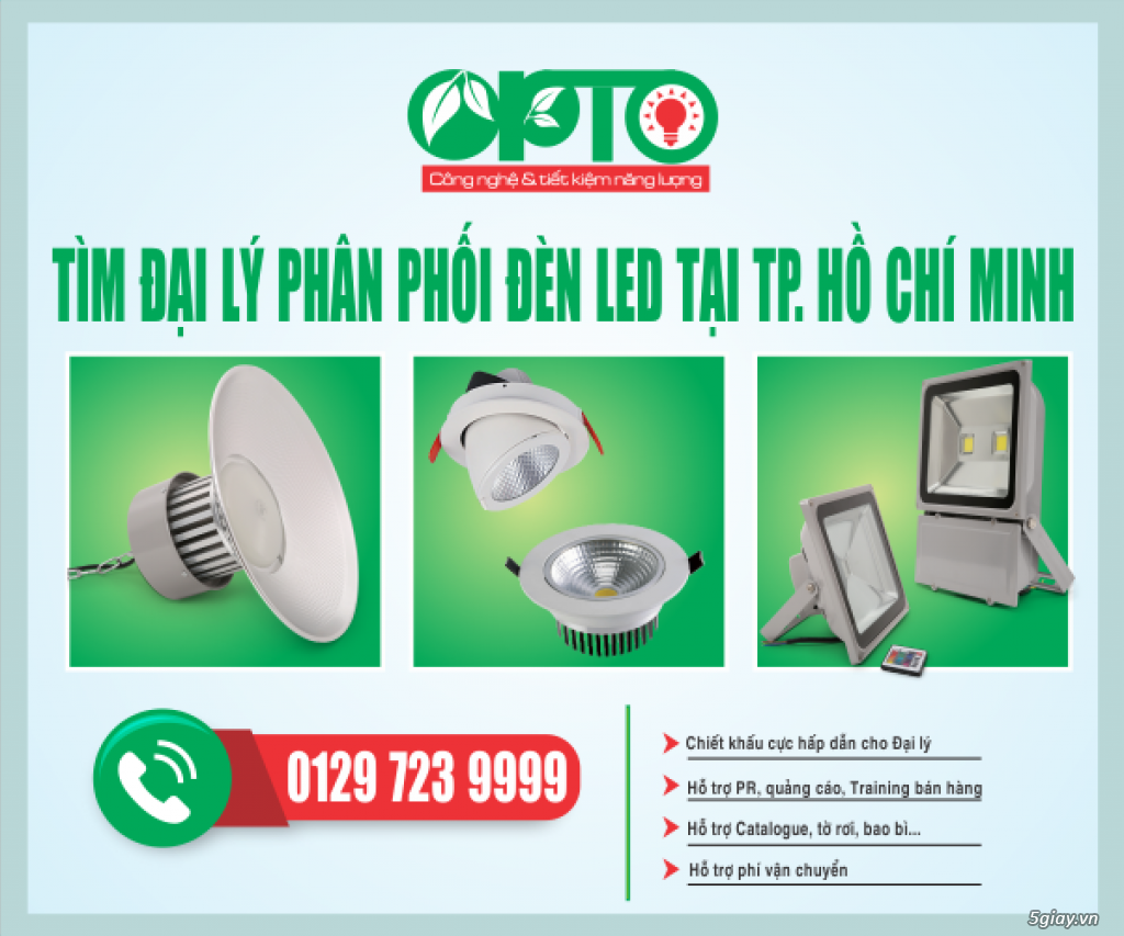 Tìm Nhà phân phối đèn led tốt tại TP Hồ Chí Minh