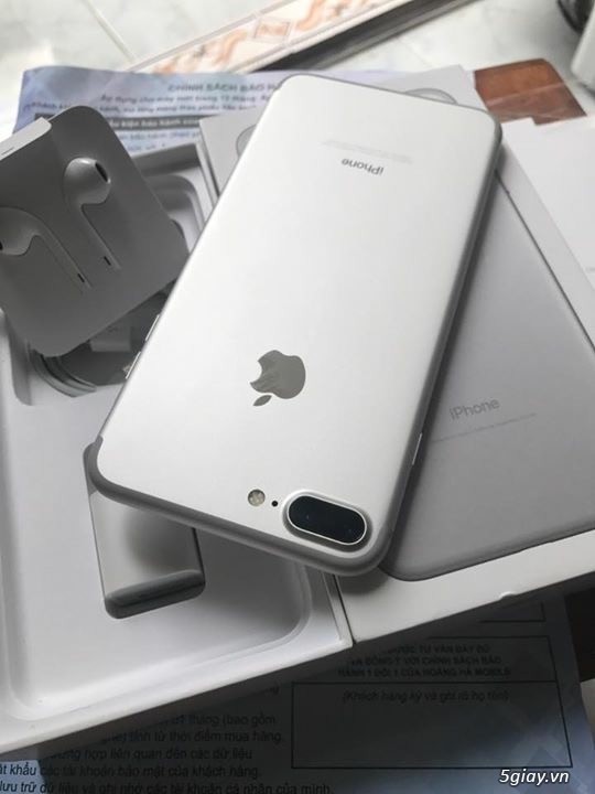 Iphone 7 plus 32gb silver lock 99% đẹp không tì vết
