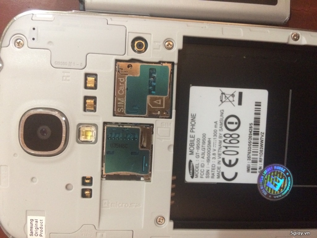 Xác samsung s4 i9500 hư màn hình - 1