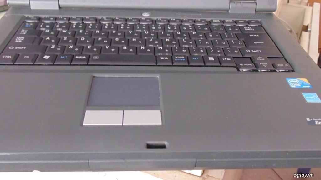 laptop sử dụng cho máy CNC- hàng nhật TOSHIBA core 2 Duo P8700 15.6'' - 2
