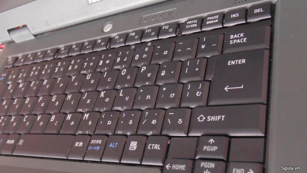 laptop sử dụng cho máy CNC- hàng nhật TOSHIBA core 2 Duo P8700 15.6'' - 4