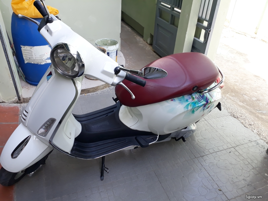 Bán vespa primavera 2016 trắng 52 triệu - 1